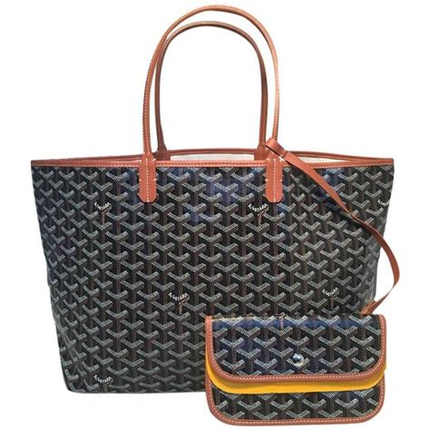 goyard st louis black brown|st louis goyard tote.